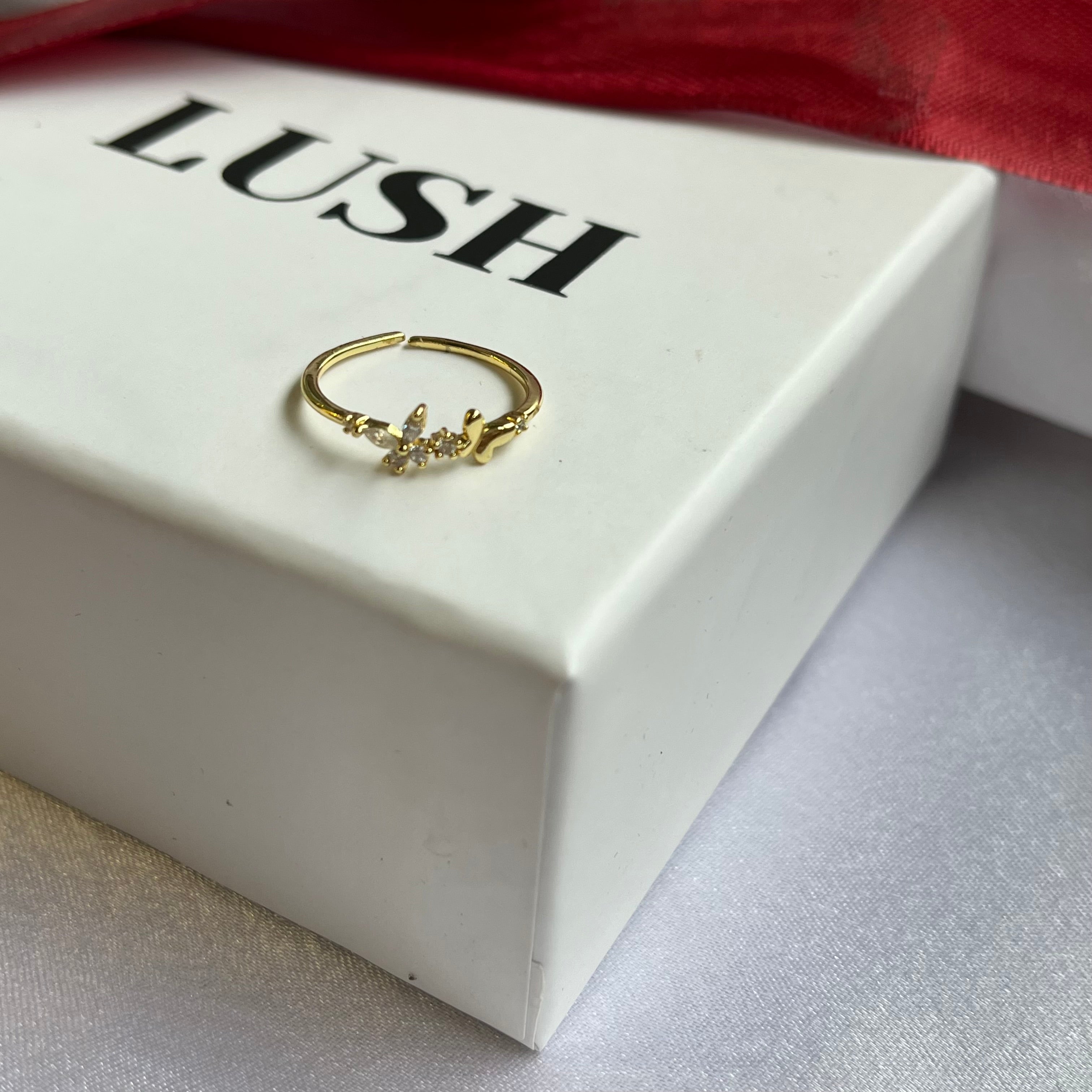 Flutter Butterfly Ring