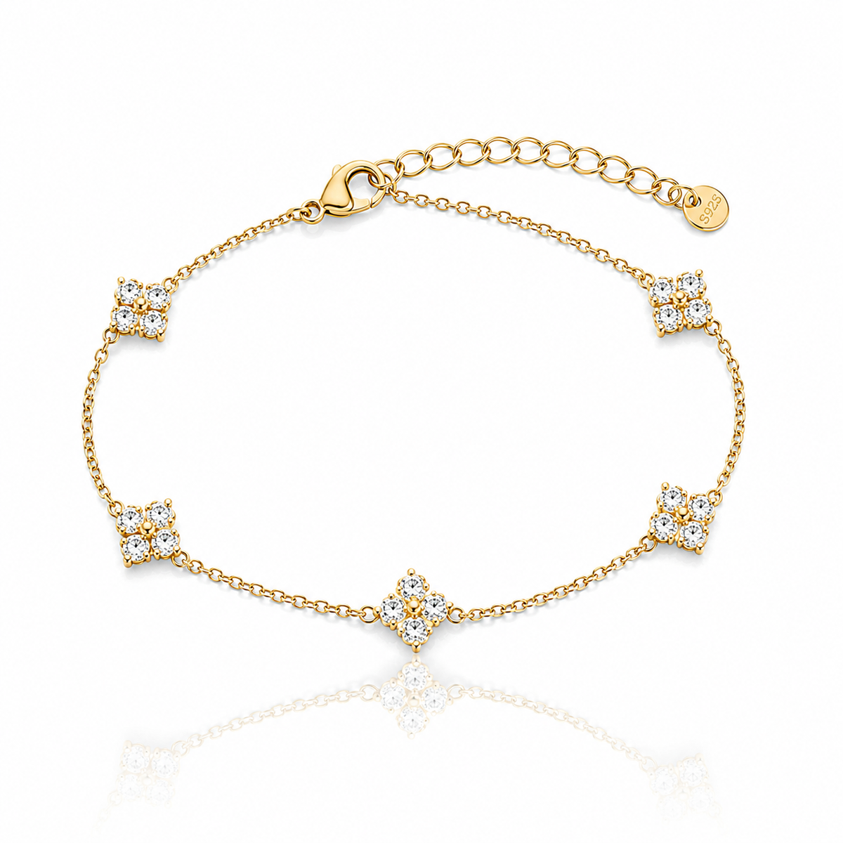 Dainty Floral Bracelet
