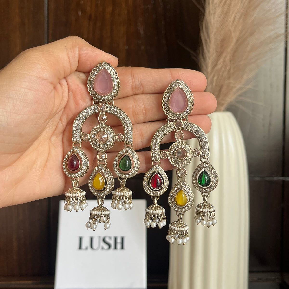 Aura Statement Earrings