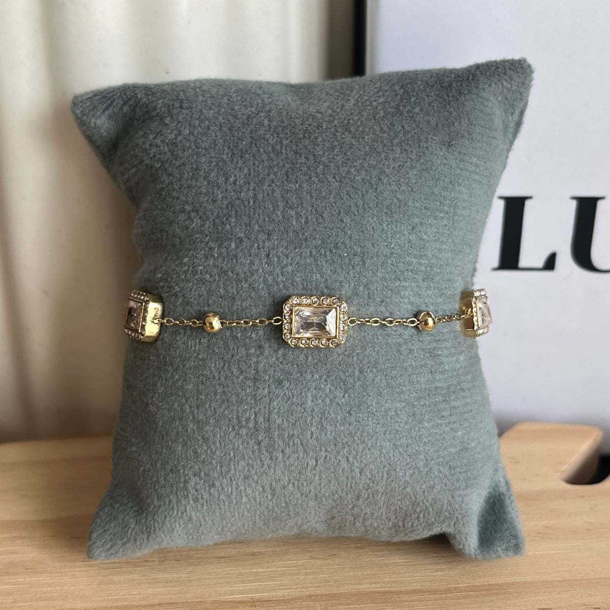 Crystal Frame Bracelet