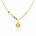 Soleil Gemstone Pendant Necklace