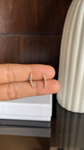 Crystal Vine Studs (ball back)