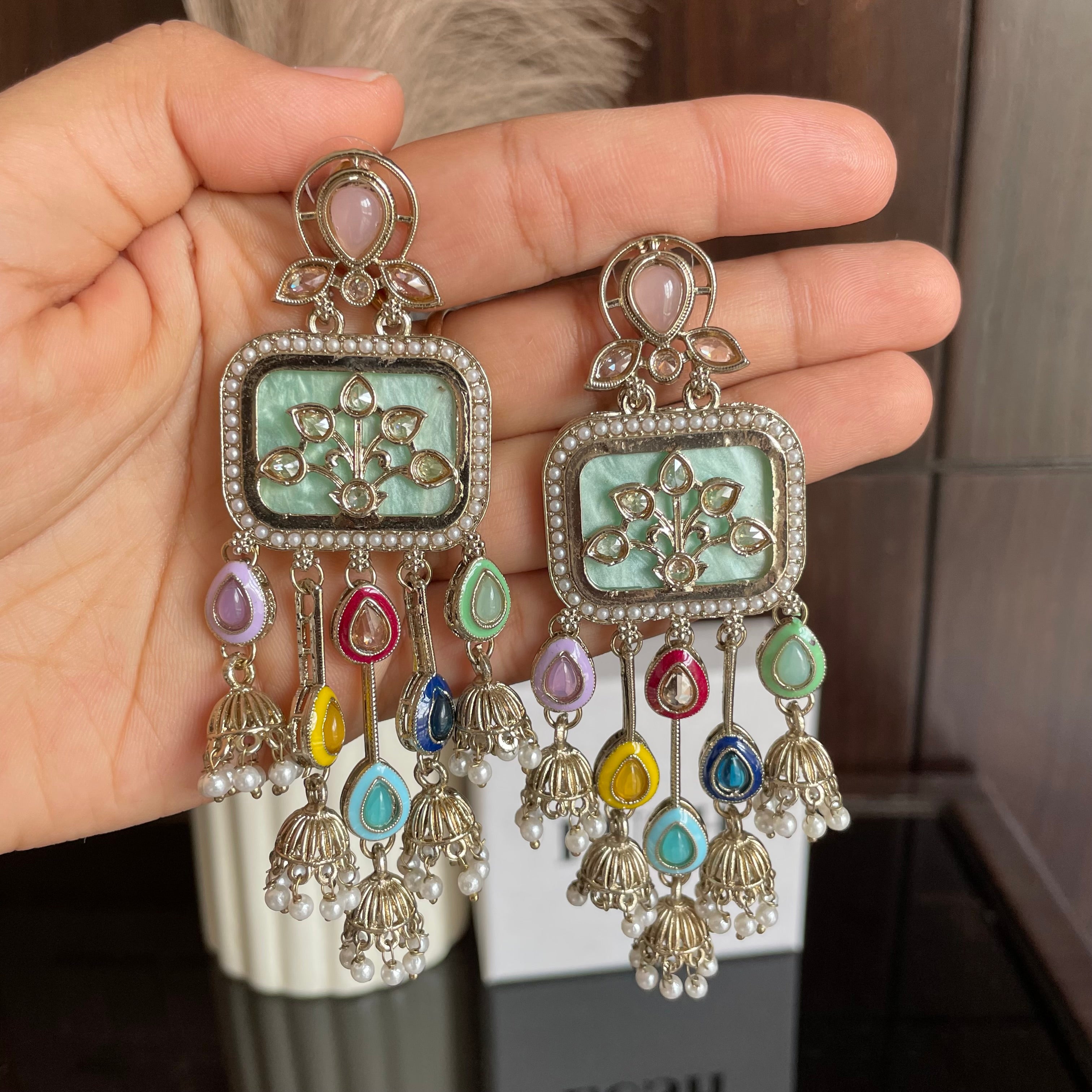 Rangmahal Heritage Earrings
