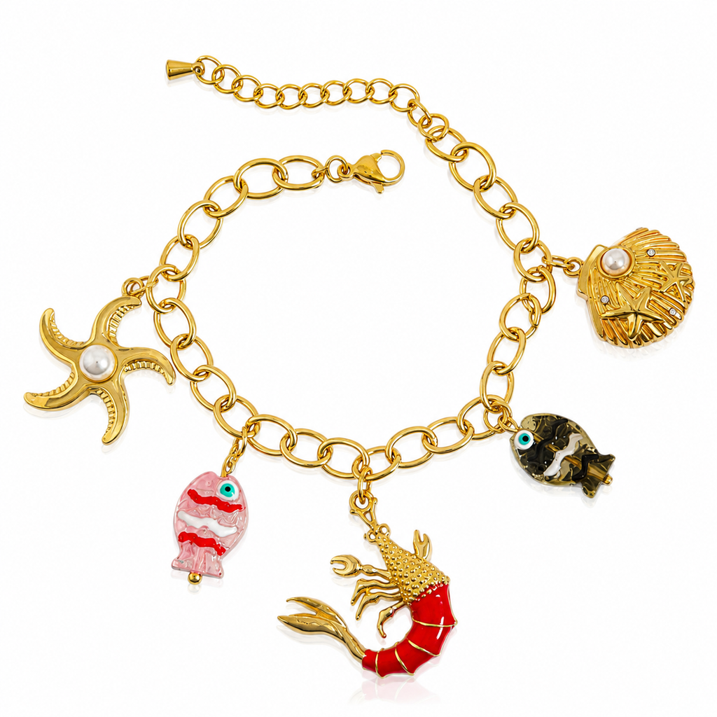 Ocean Tales Charm Bracelet