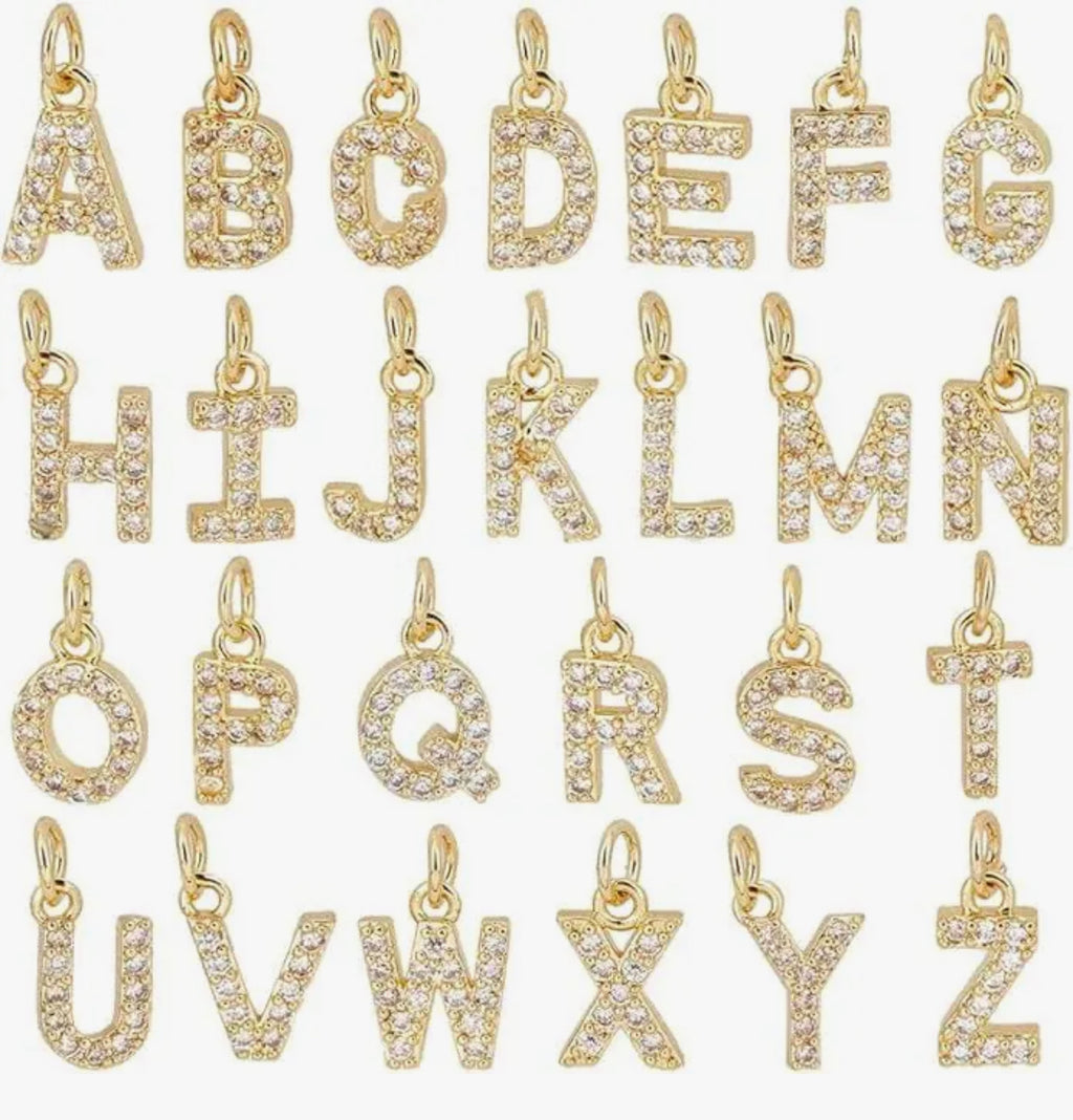 Personalised Initial Charms