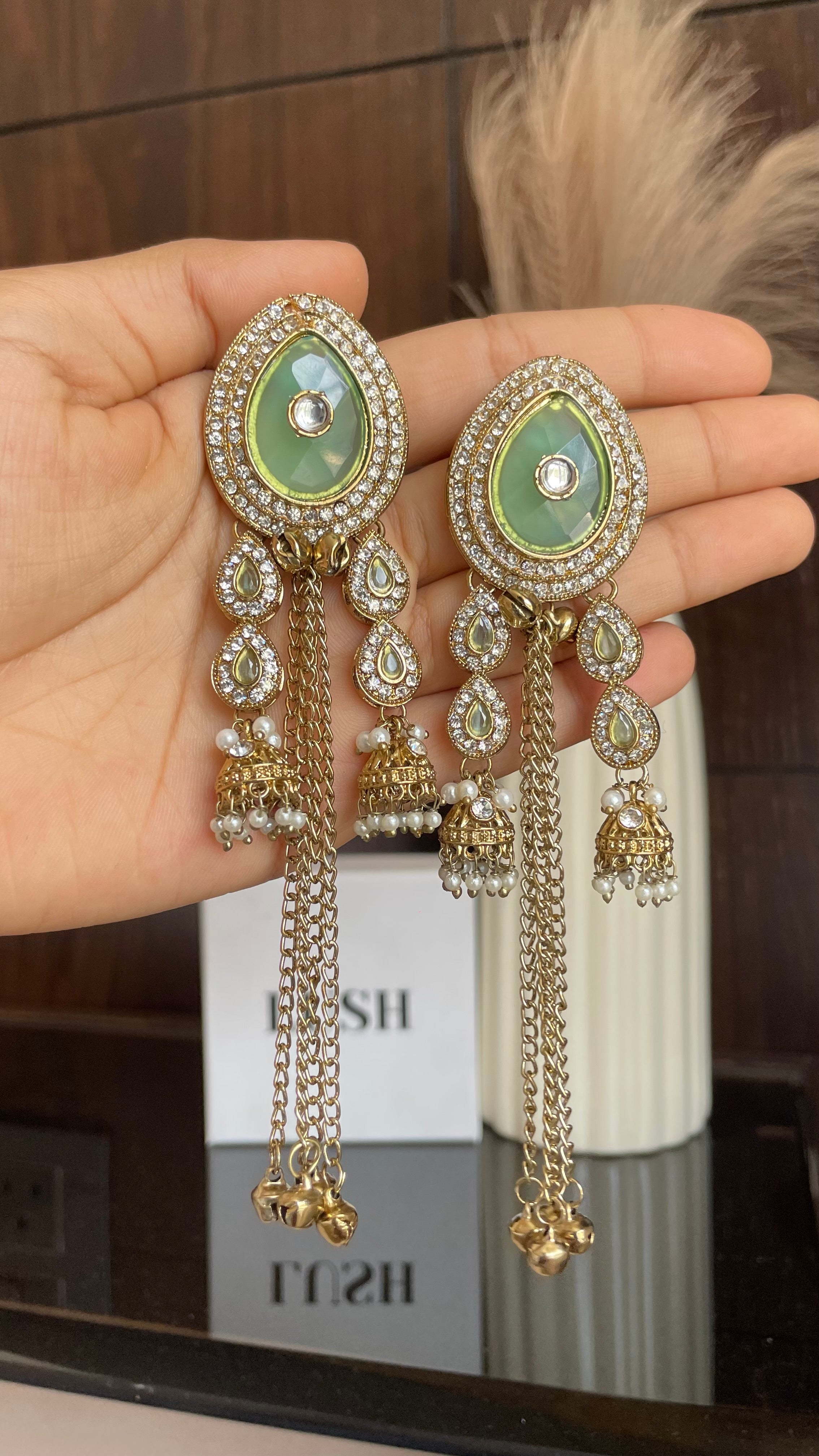 Zaria Tassel Drops