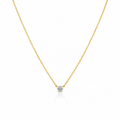 Solitaire Spark Necklace
