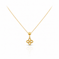 Pearl Clover Pendant Necklace