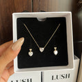 Crystal Heart Set