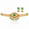 Emerald Heritage Choker Set