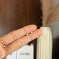 Mini Solitaire Silver studs (flat back)