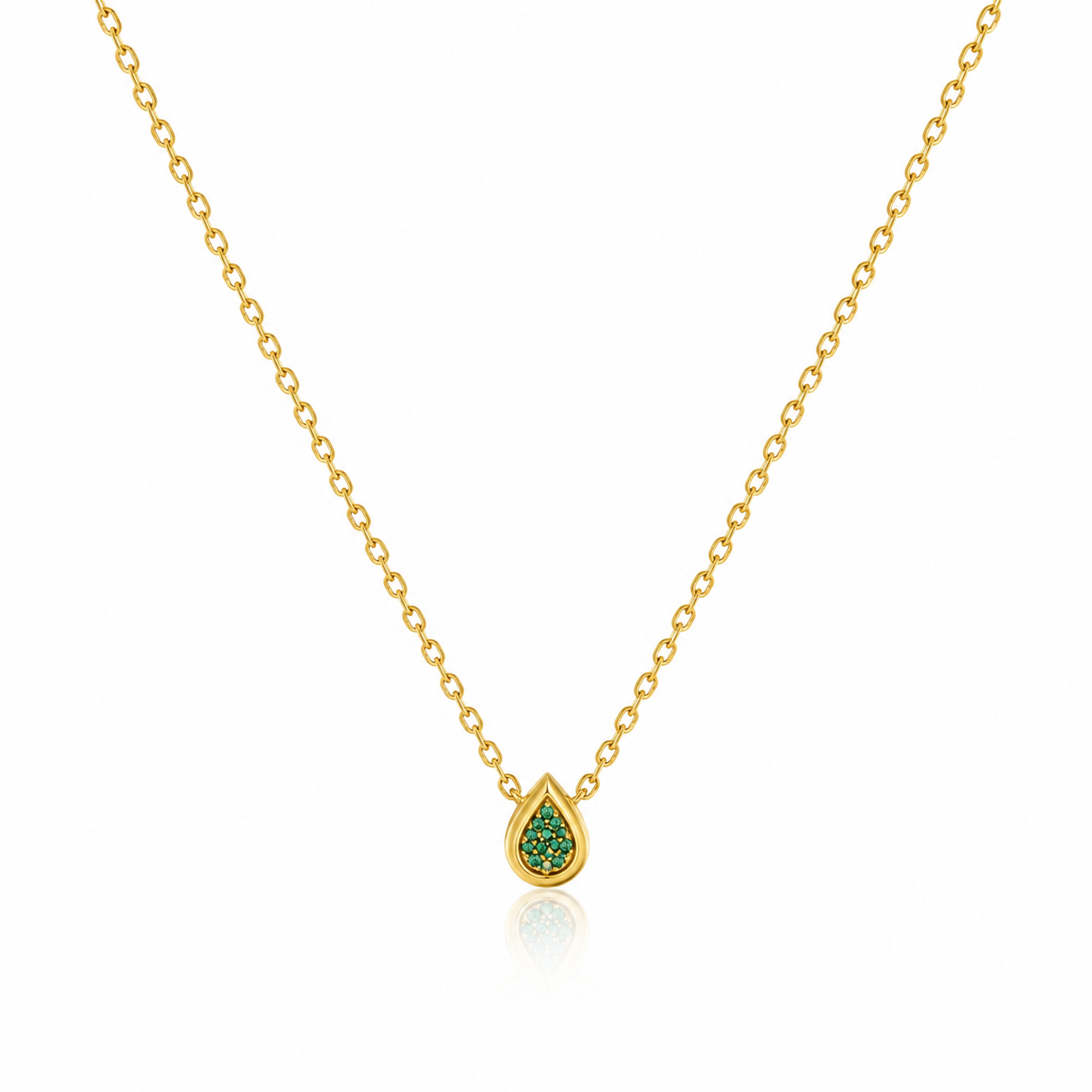 Teardrop Spark Pendant