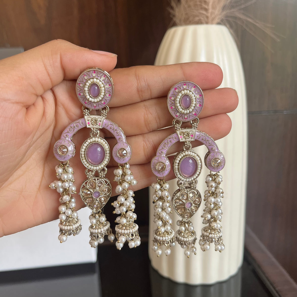 Meenakari Earrings