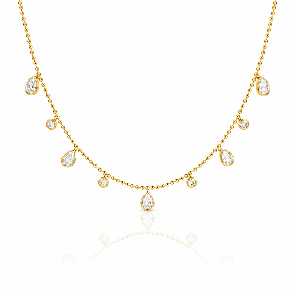 Diamond Dewdrop Necklace