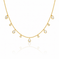 Diamond Dewdrop Necklace