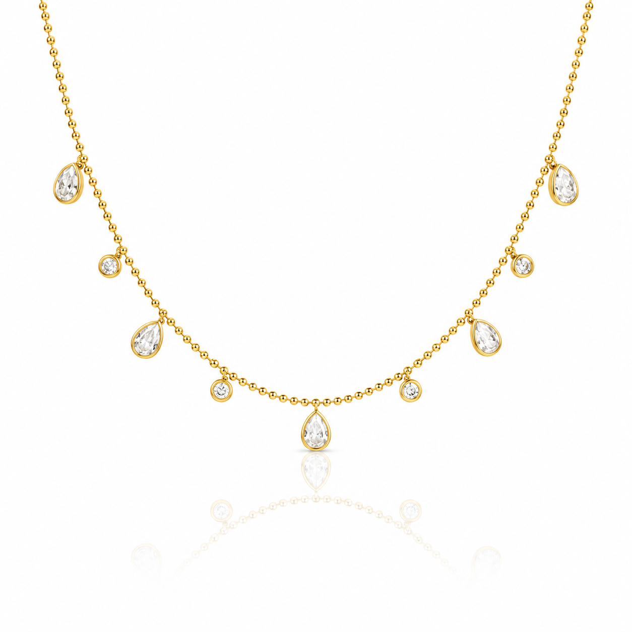 Diamond Dewdrop Necklace
