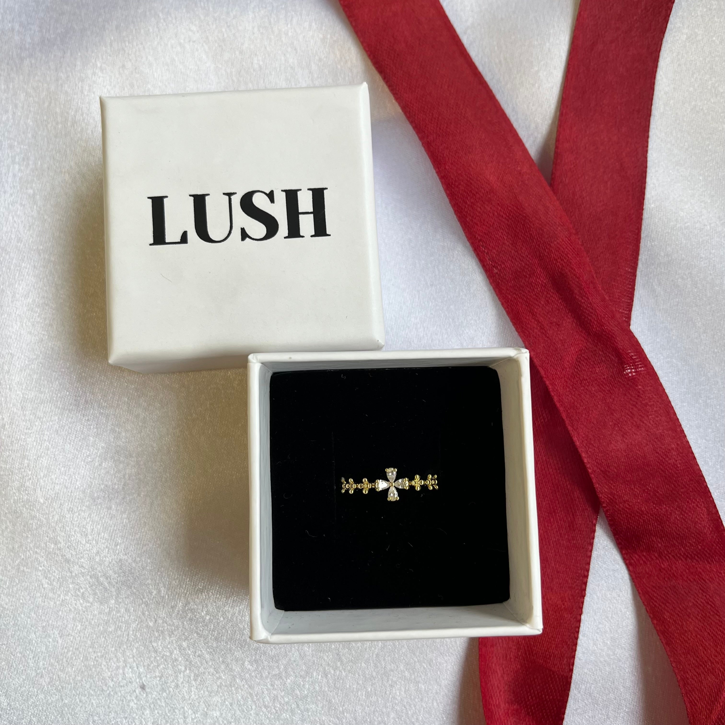 Celeste Cross Ring