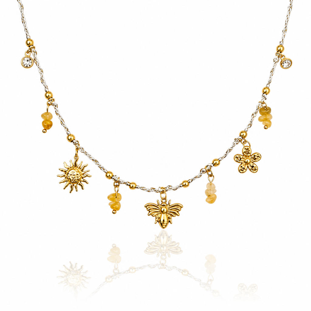 Bee & Bloom Necklace
