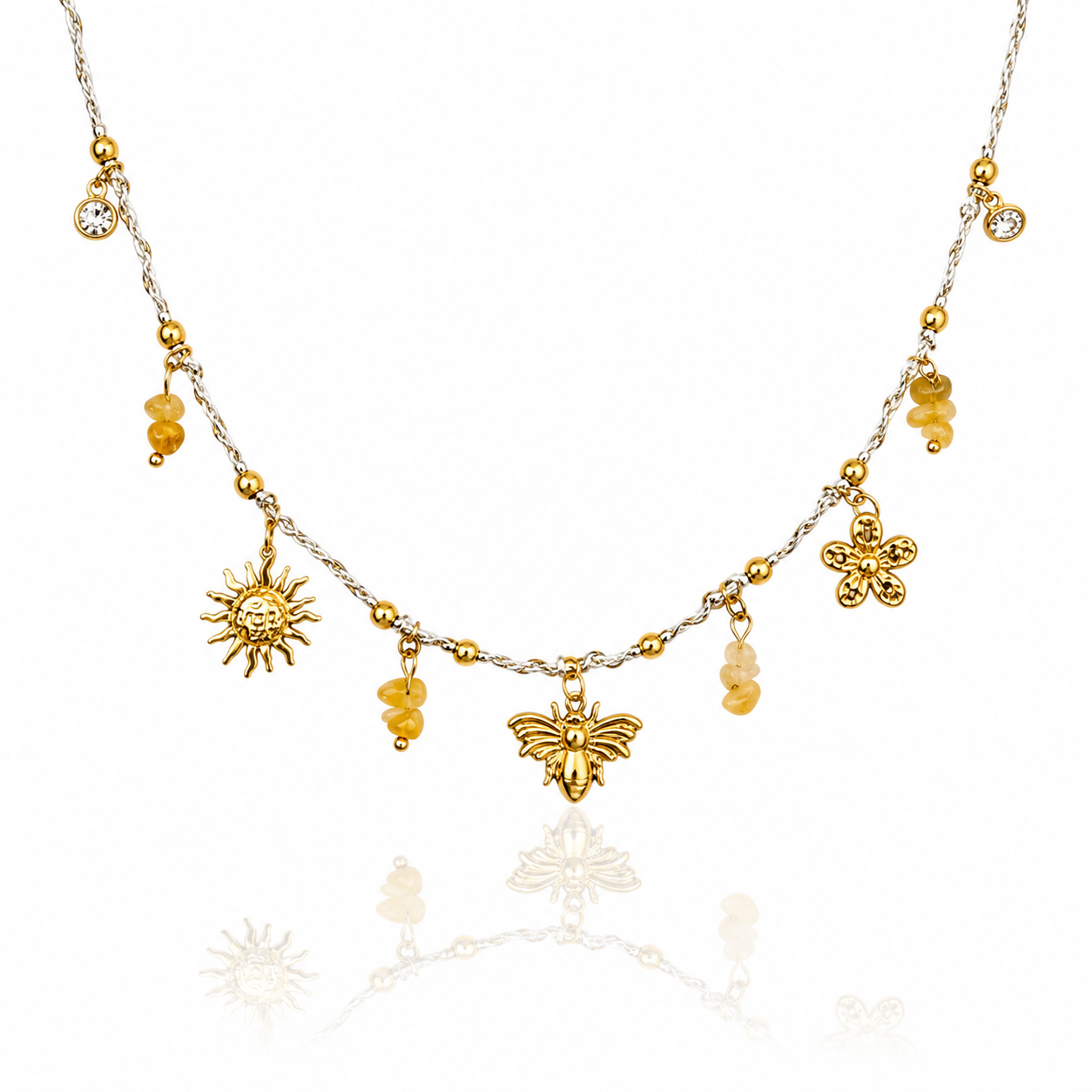 Bee & Bloom Necklace
