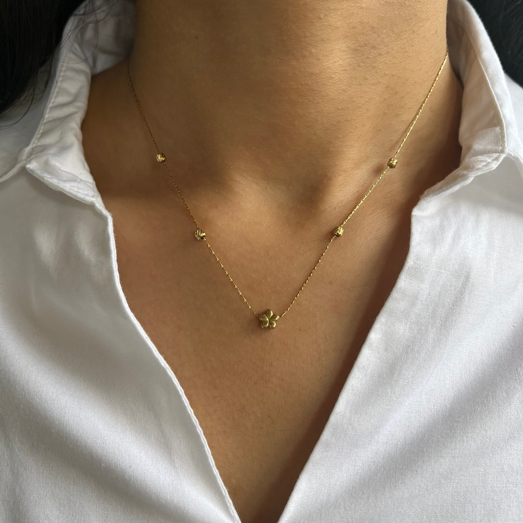 Golden Bloom Necklace