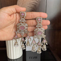 Noor Stone Jhumkas