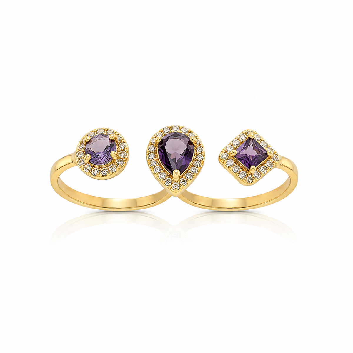 Celeste Trio Ring