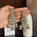 Noor Jhumki Statement Earrings