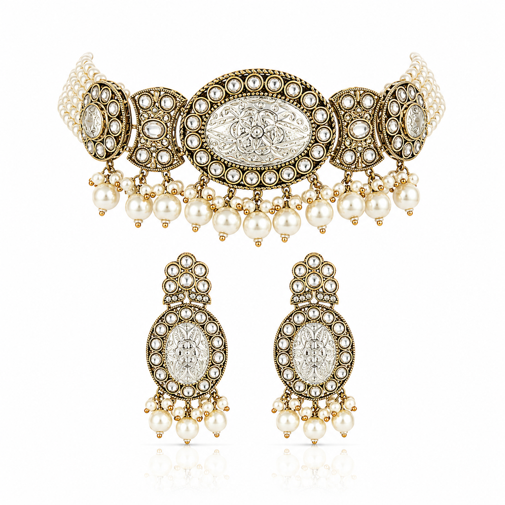 Heritage Pearl Choker Set