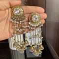 Mehr Jhumki Tassel Earrings