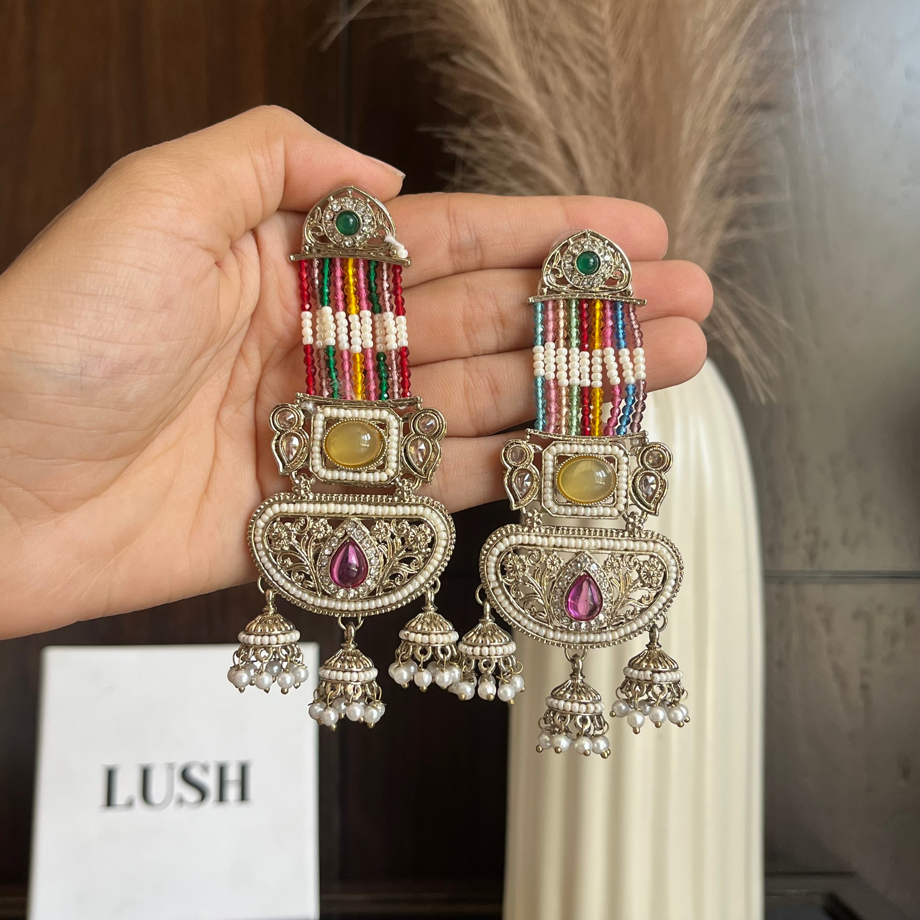 Heritage Jhumka Earrings