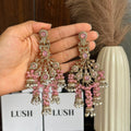Zoya pearl cascade earrings
