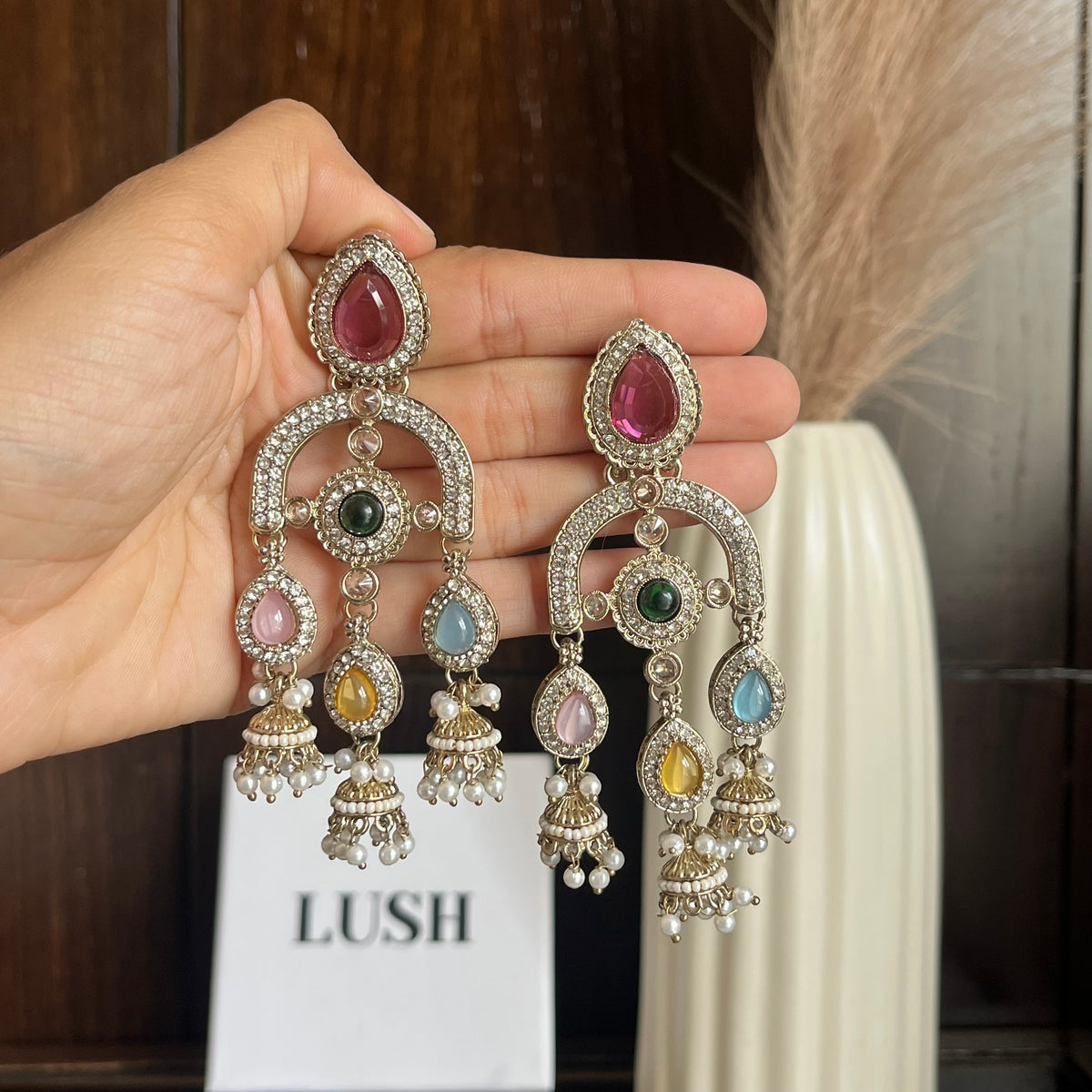 Aura Statement Earrings