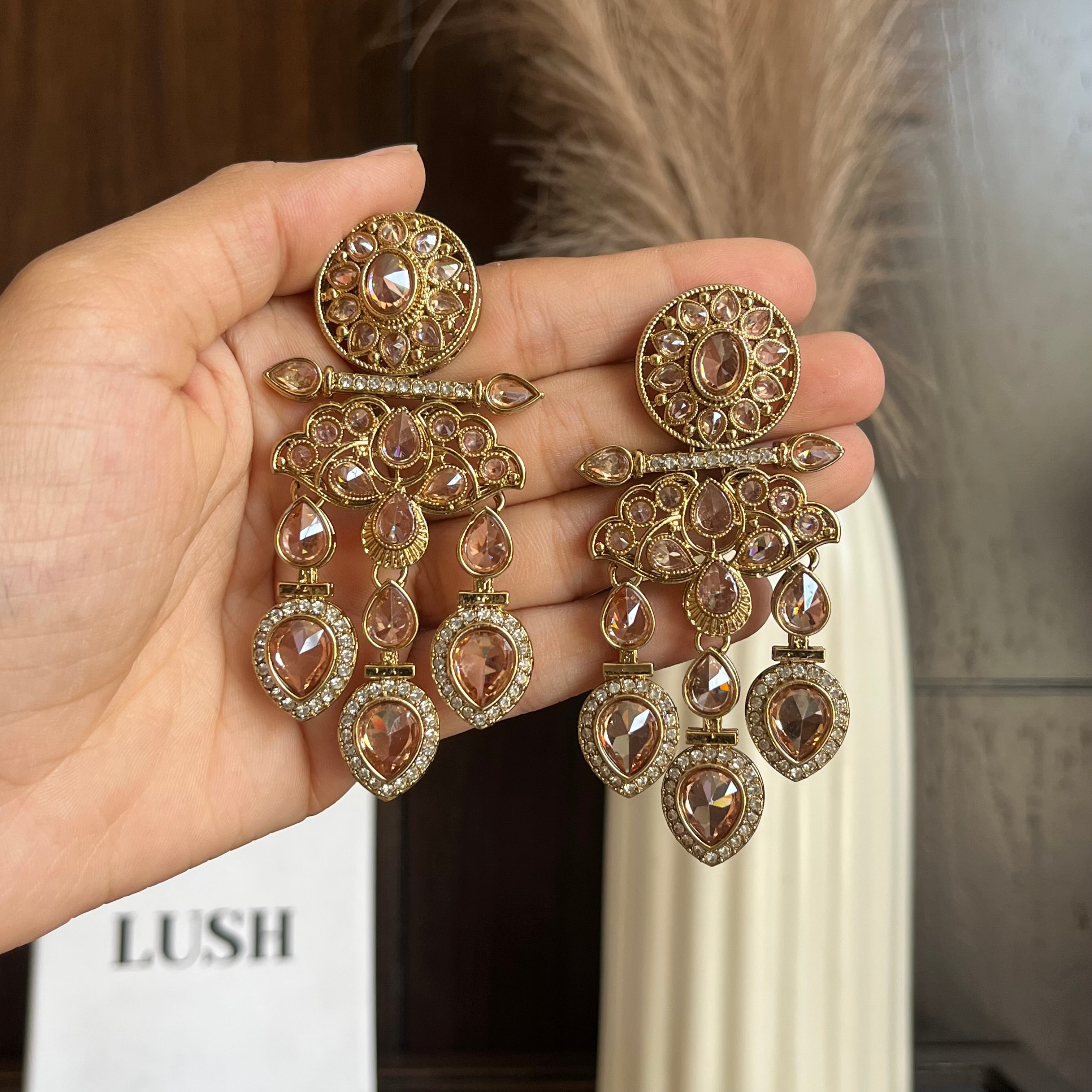 The Amara Kundan Danglers