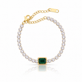 Emrald grace tennis bracelet