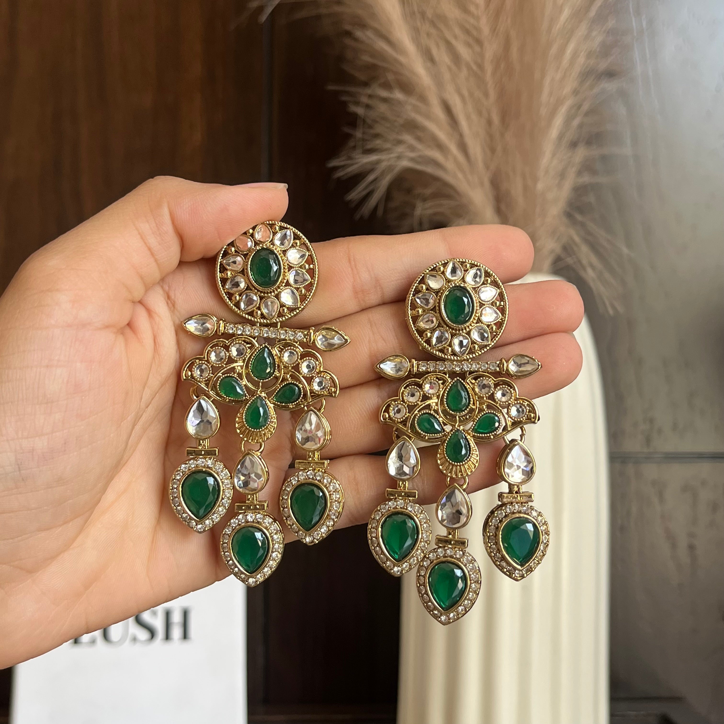 The Amara Kundan Danglers