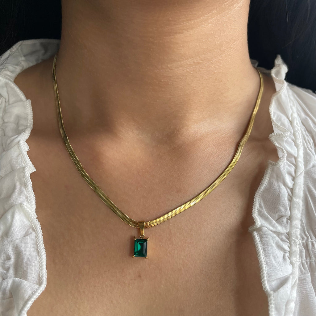 Emerald Glow Pendant