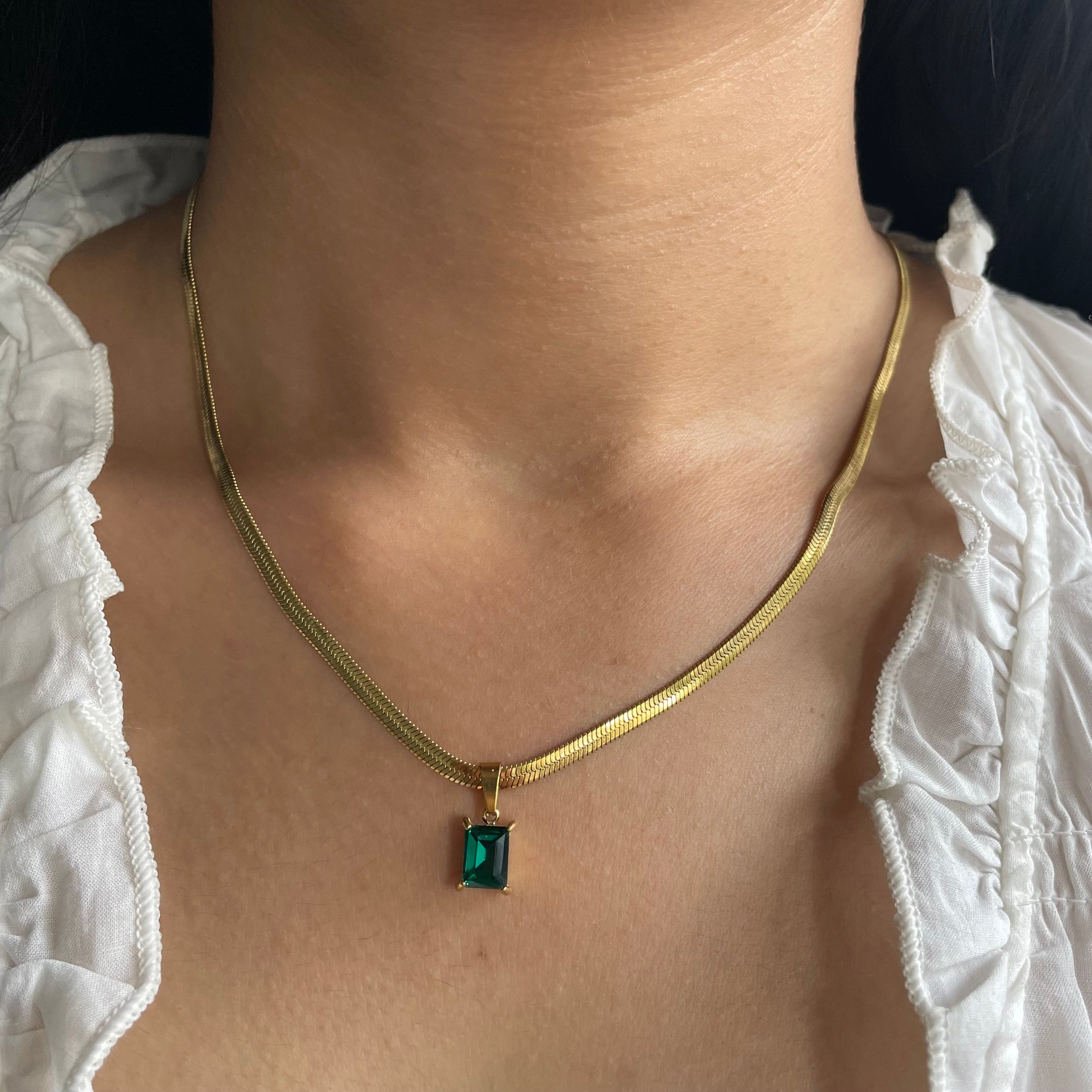 Emerald Glow Pendant