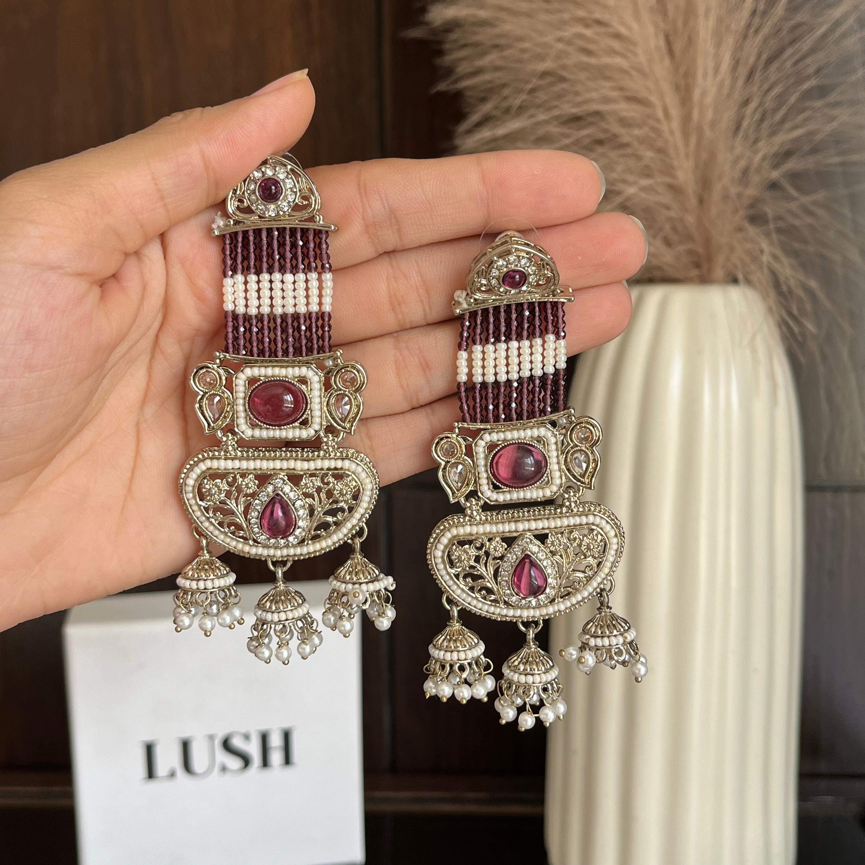 Heritage Jhumka Earrings