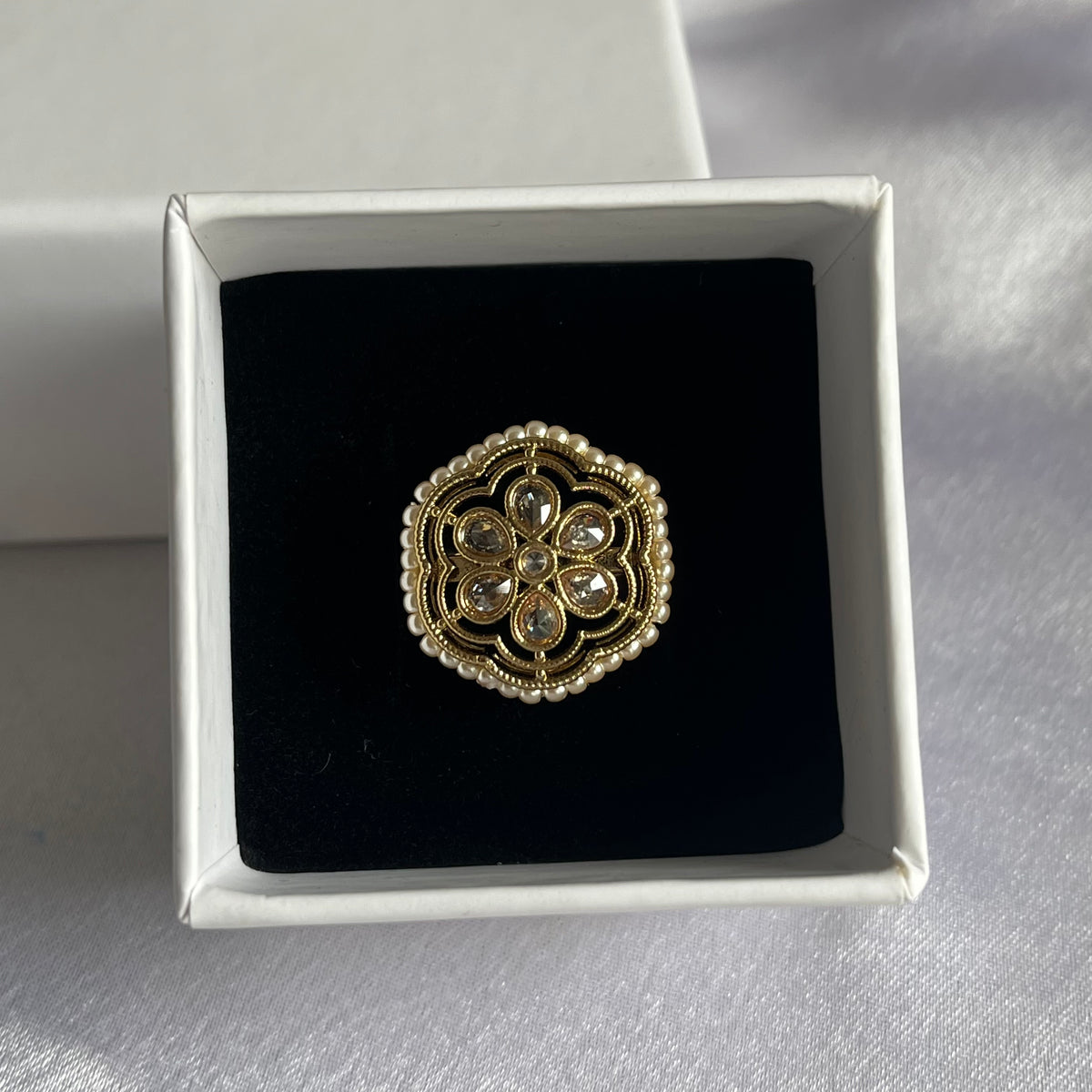 Pearl Blossom Ring