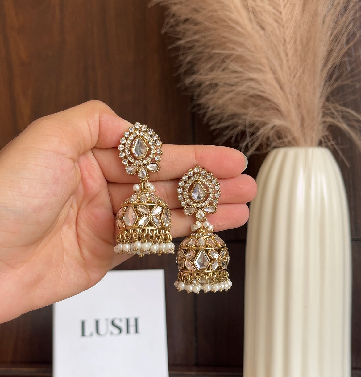 The Royal Kundan Jhumka