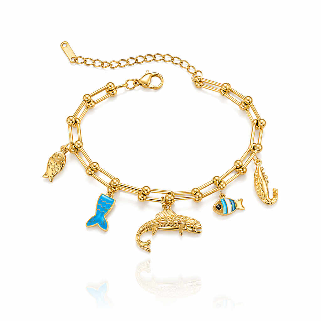 Ocean Treasures Charm Bracelet