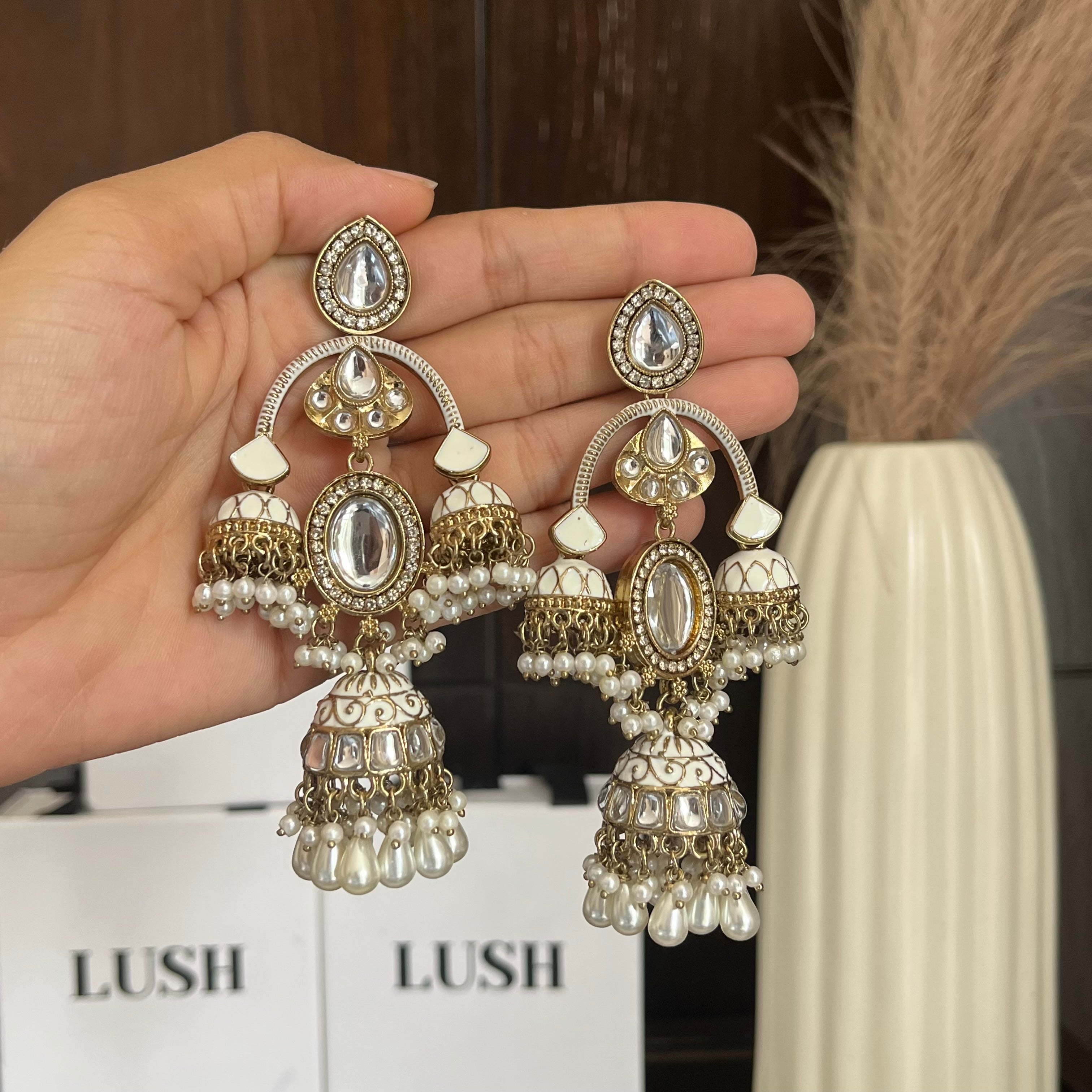 Royale jhumka earrings