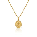 Vintage Floral Locket Necklace