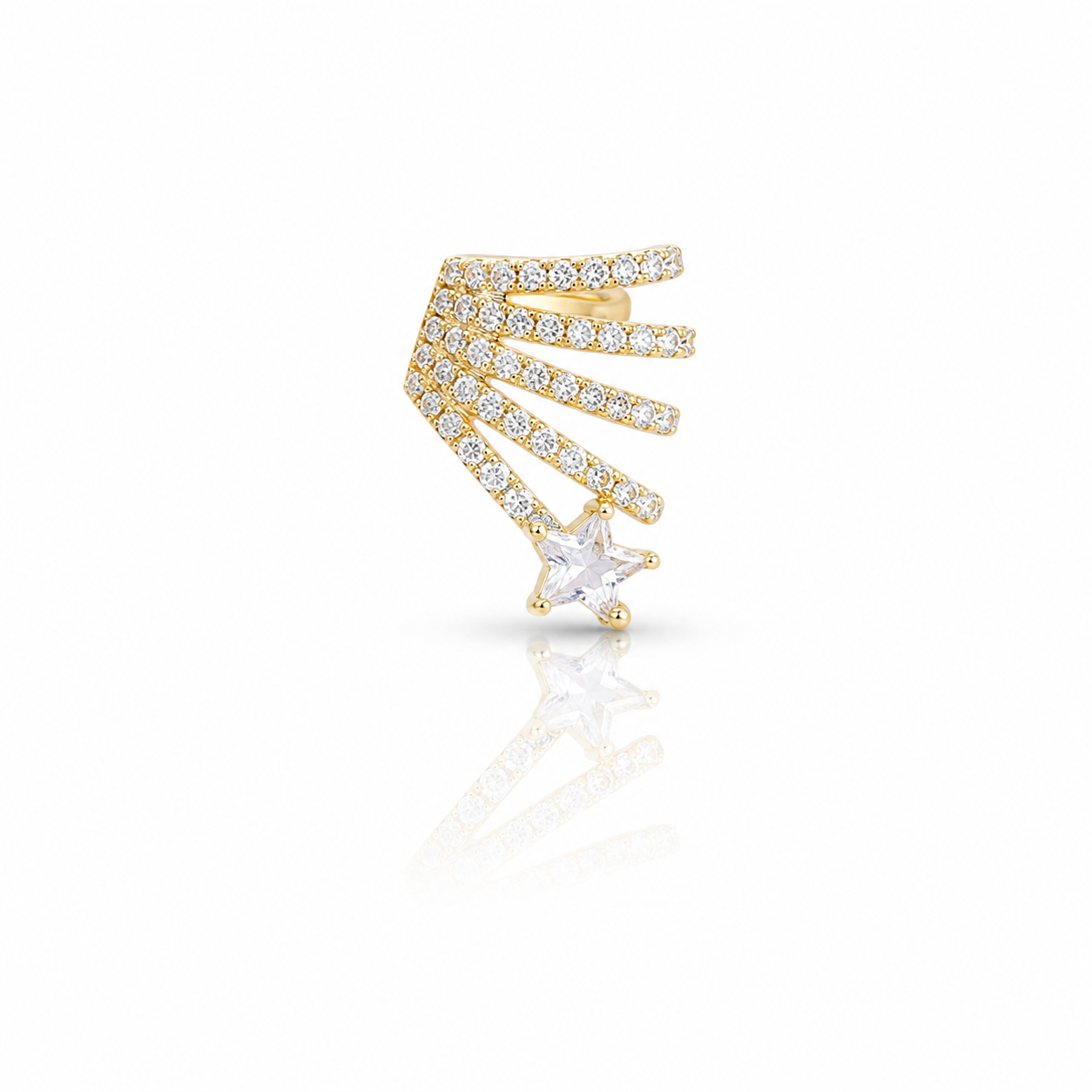 Aurora Star Ear Cuff