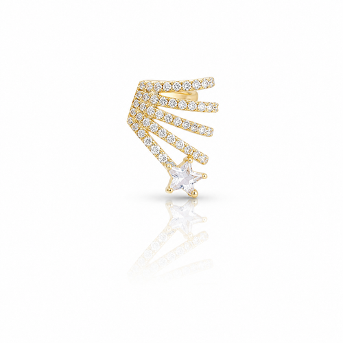 Aurora Star Ear Cuff