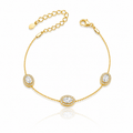 Crystal Halo Bracelet
