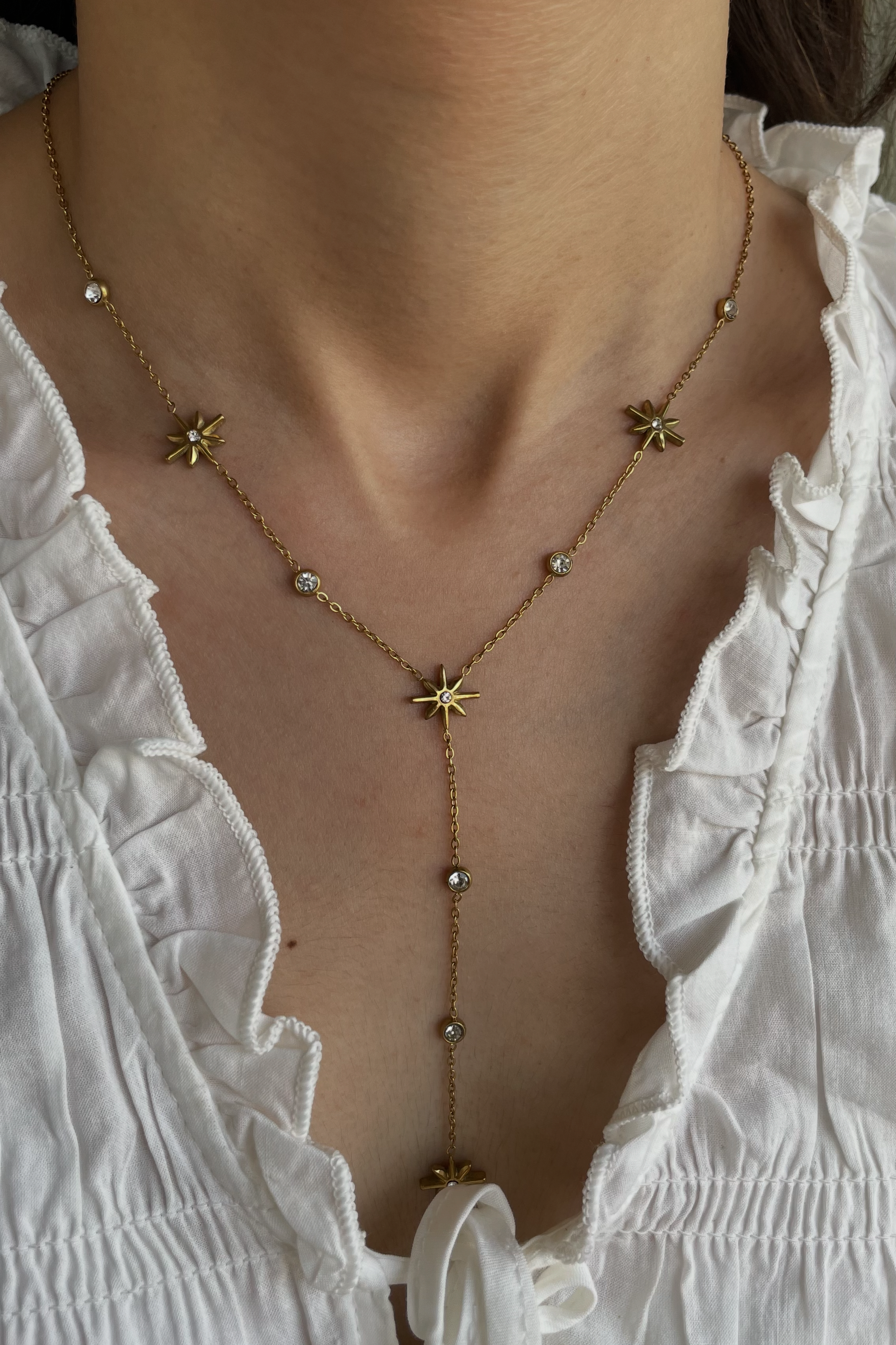 Celestial Drop Necklace