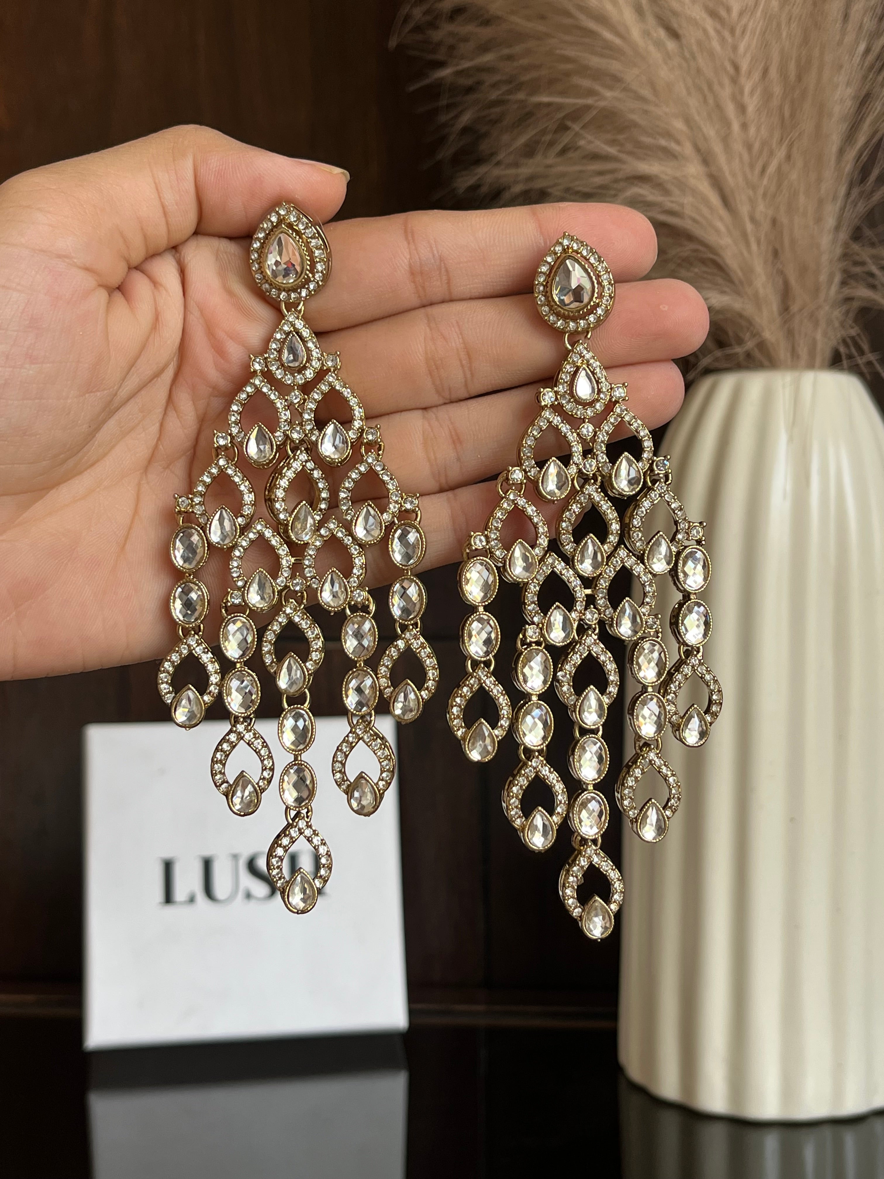 The Diamond Rain Chandeliers