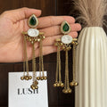 Boho-Ethnic Tassel Earrings