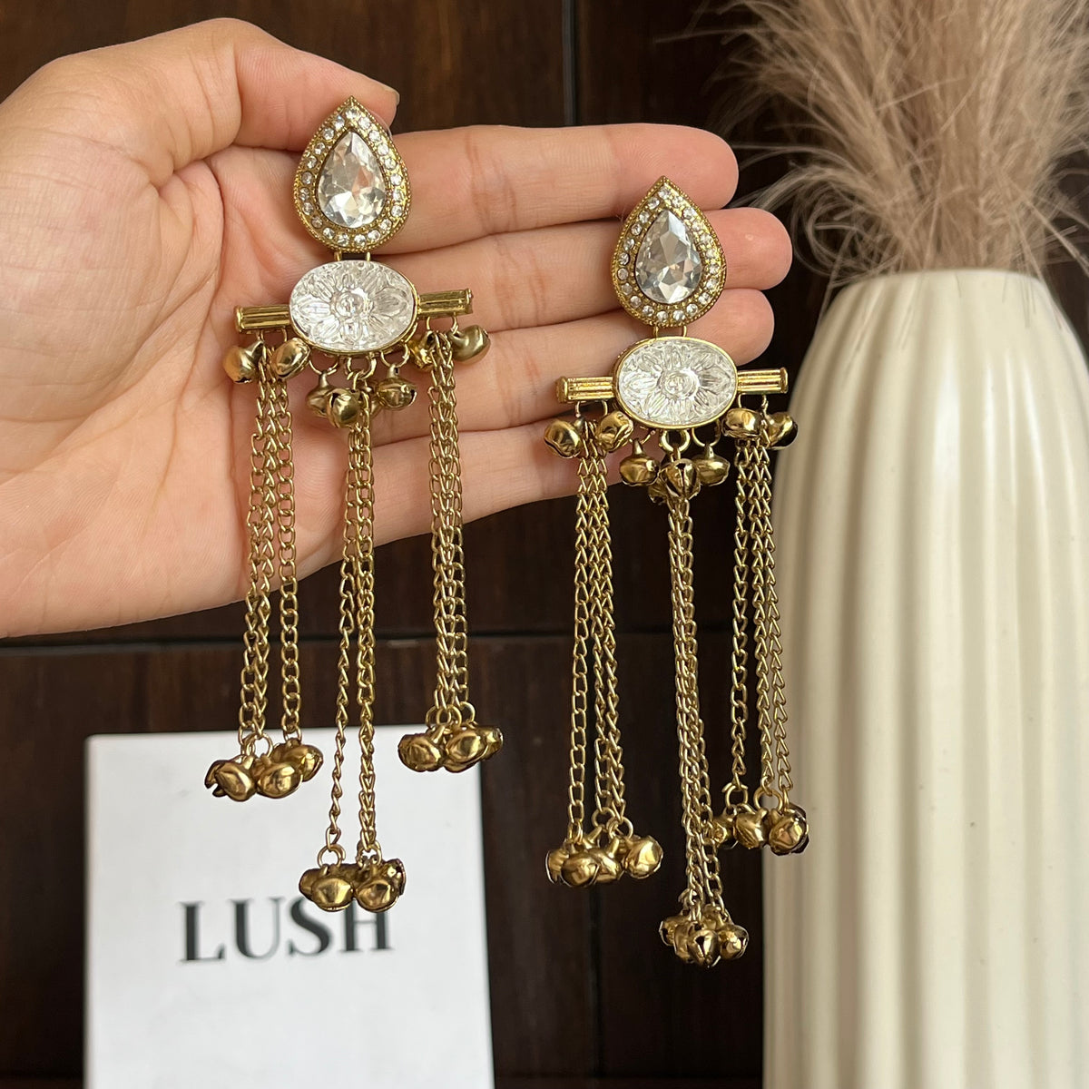 Boho-Ethnic Tassel Earrings